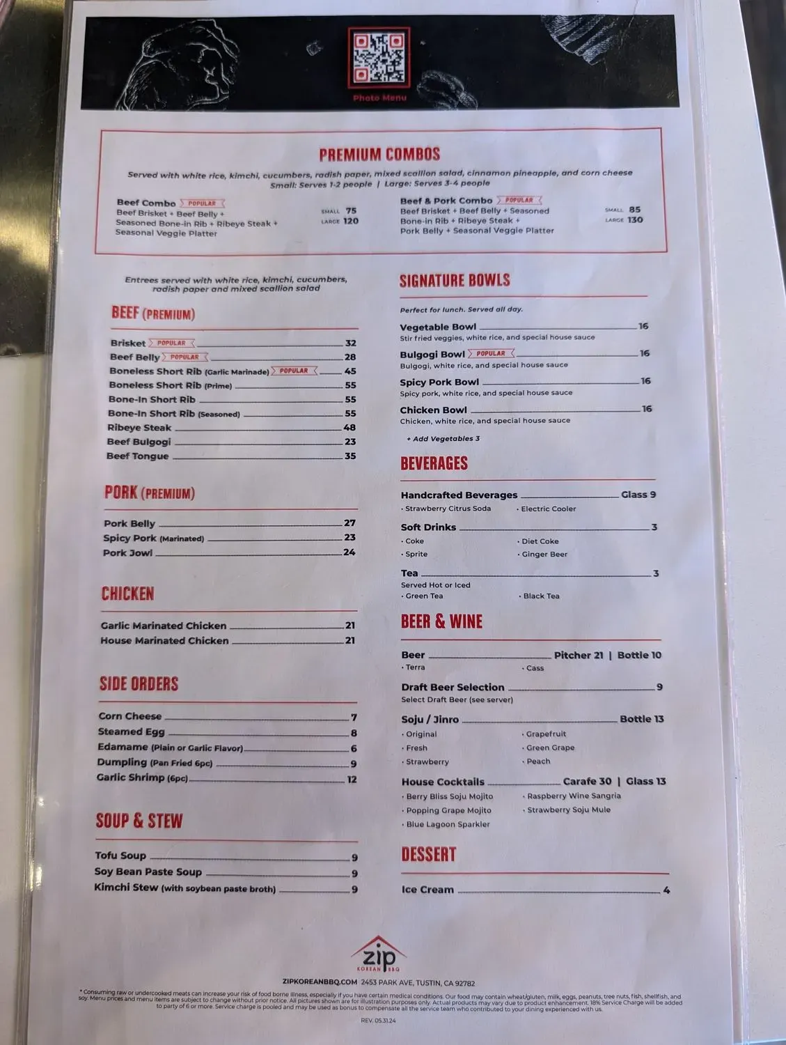 Menu 6