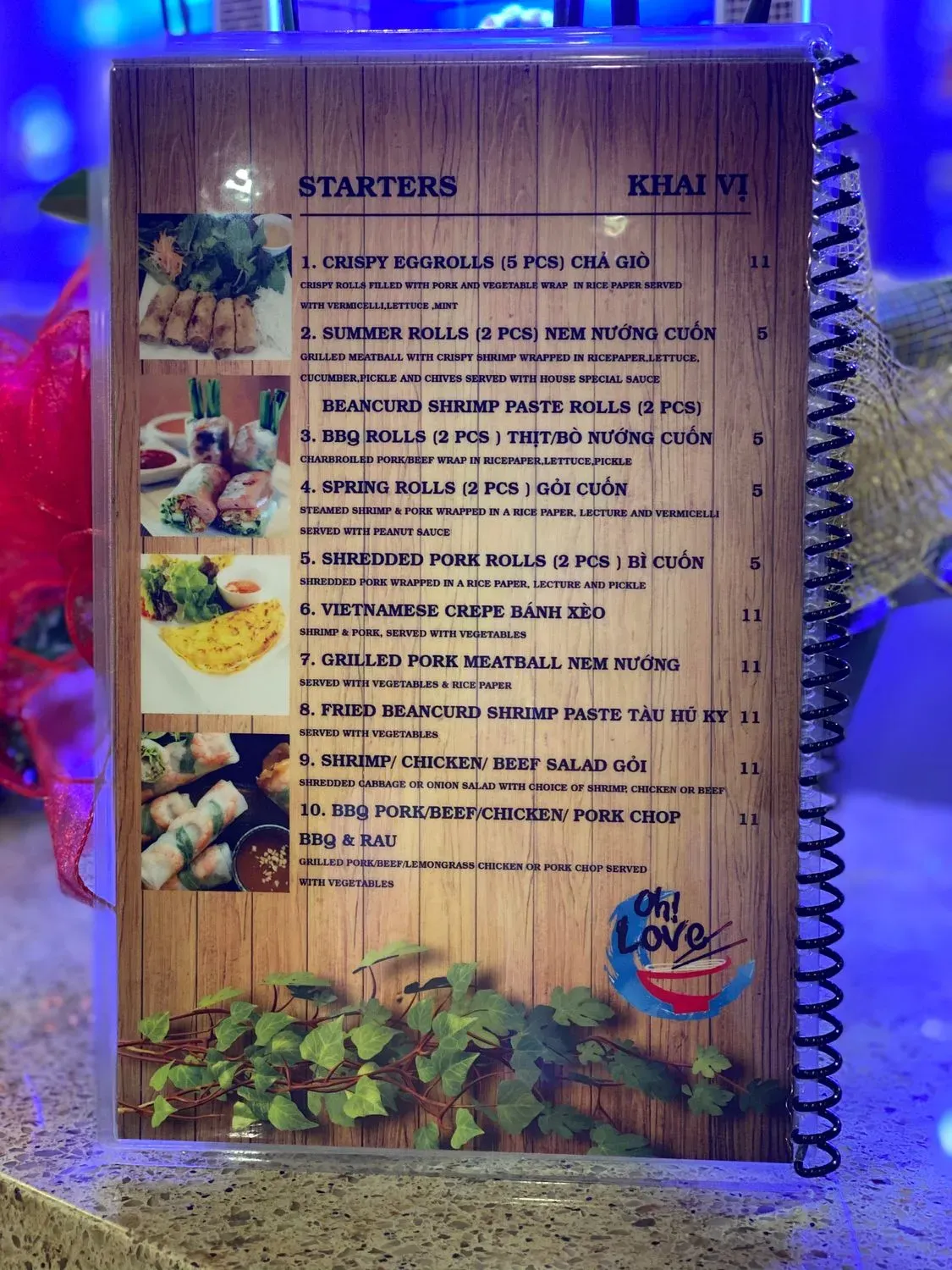 Menu 3