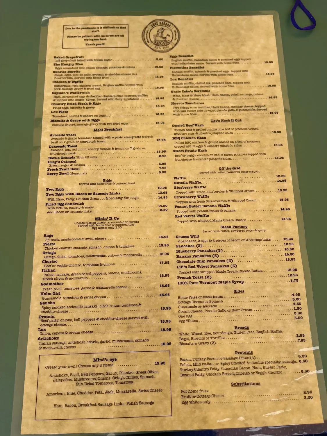 Menu 4