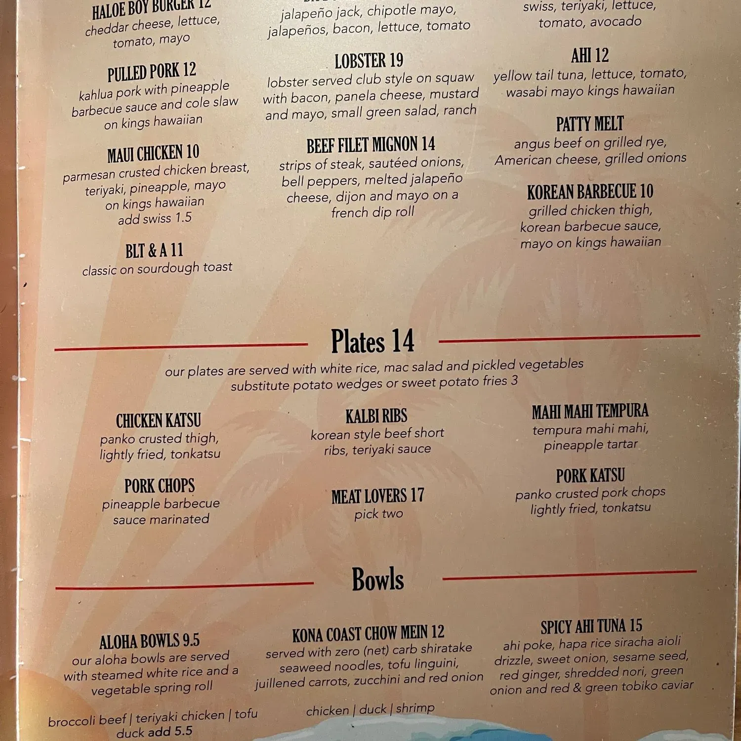 Menu 3