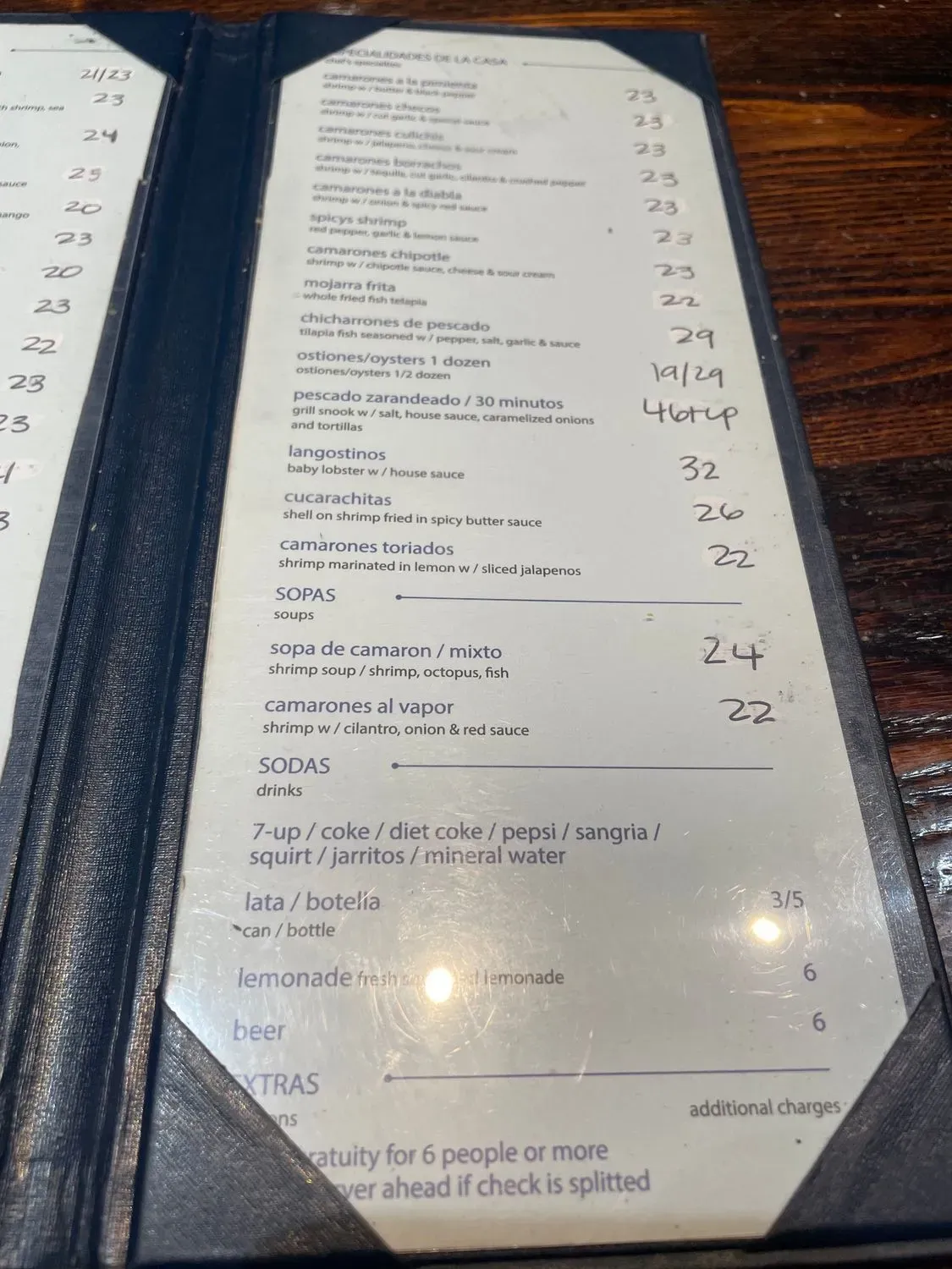 Menu 6