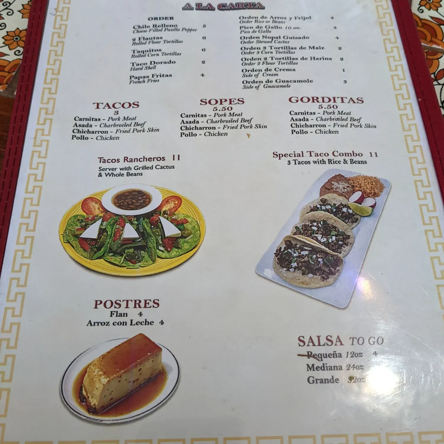 Menu 3