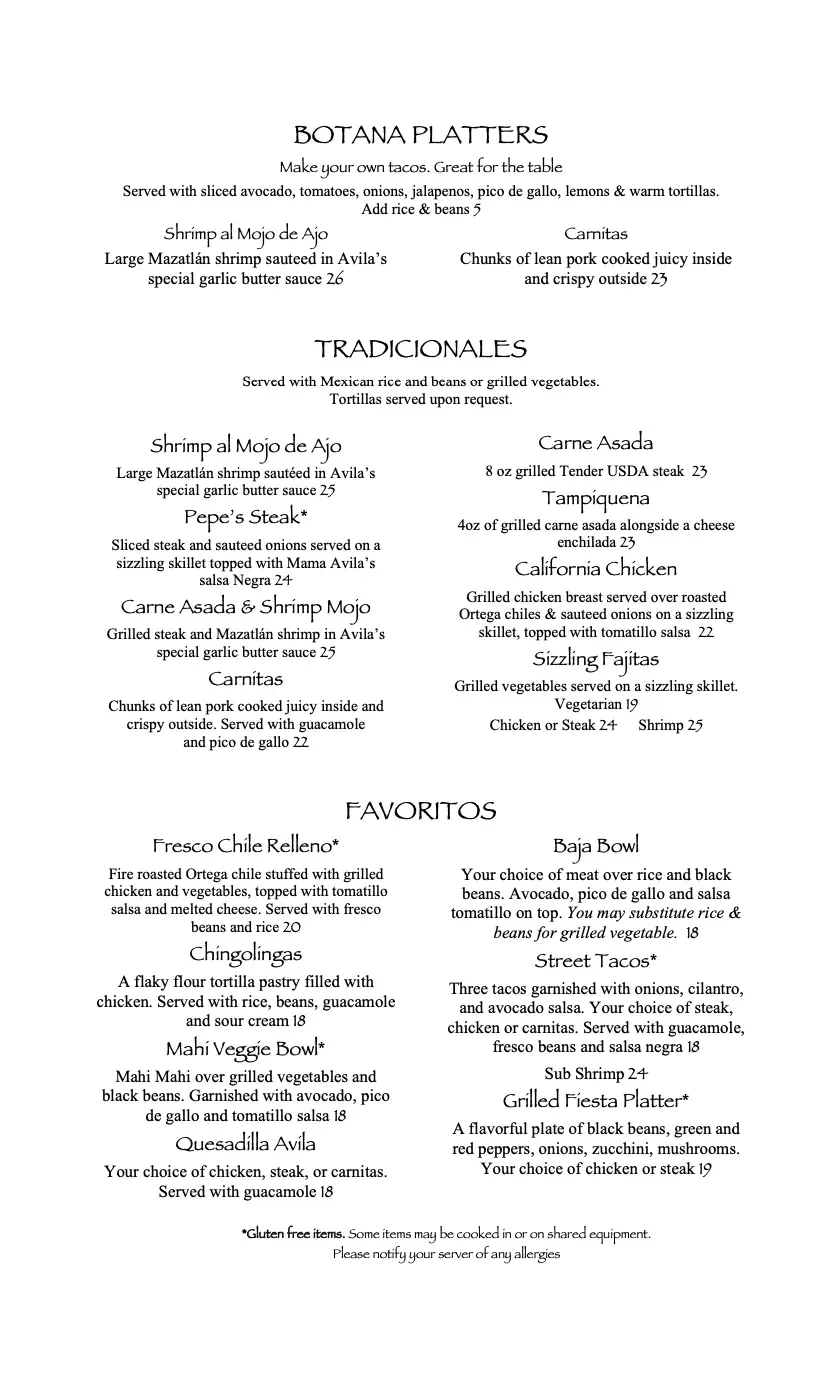 Menu 3