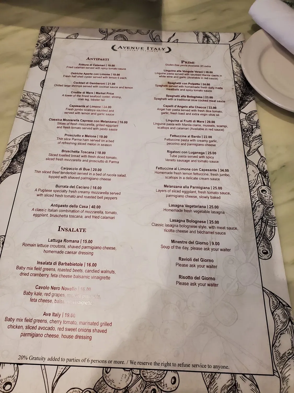 Menu 3