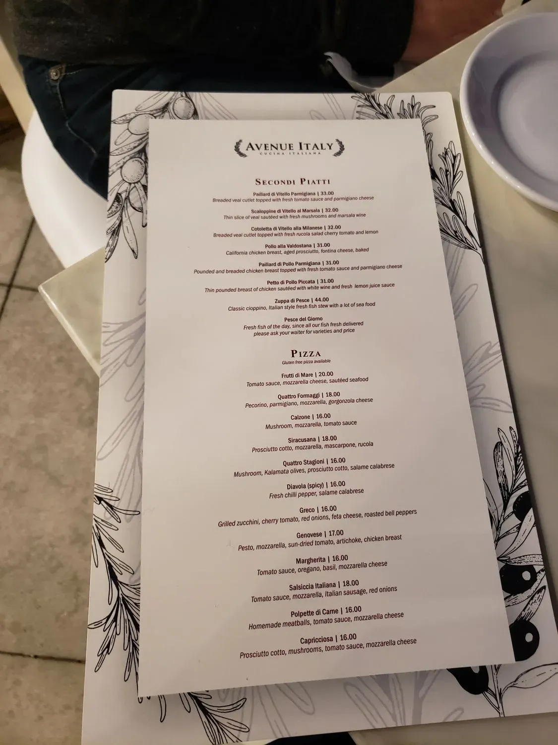 Menu 6