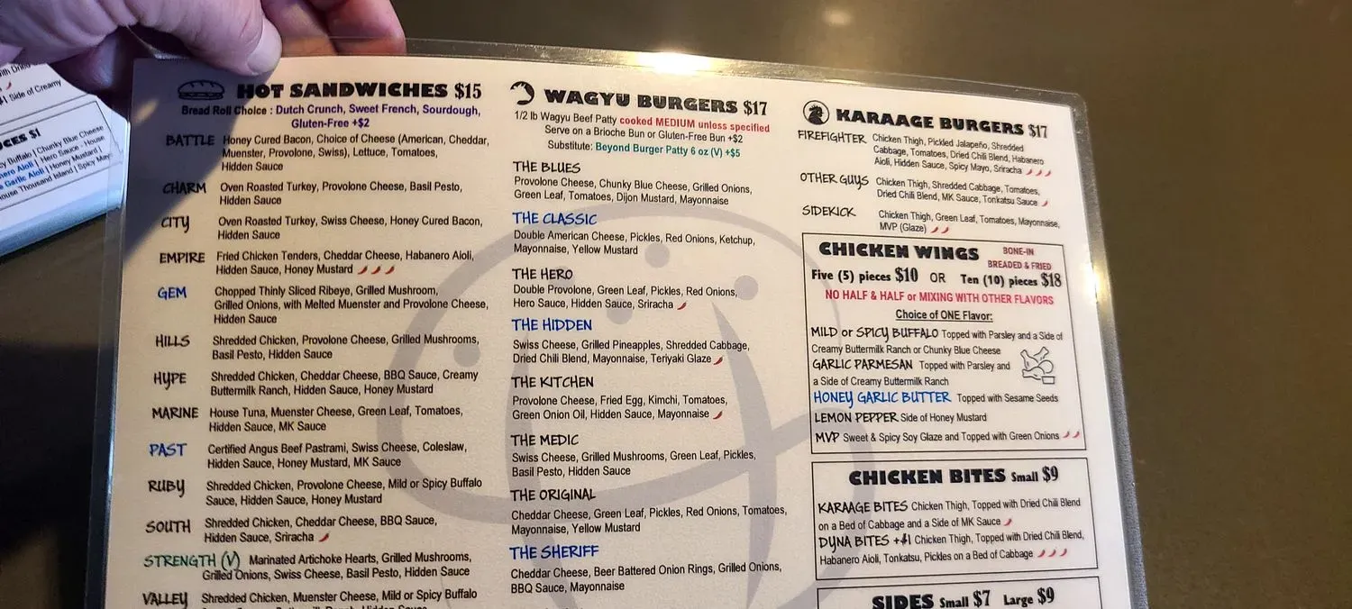 Menu 3