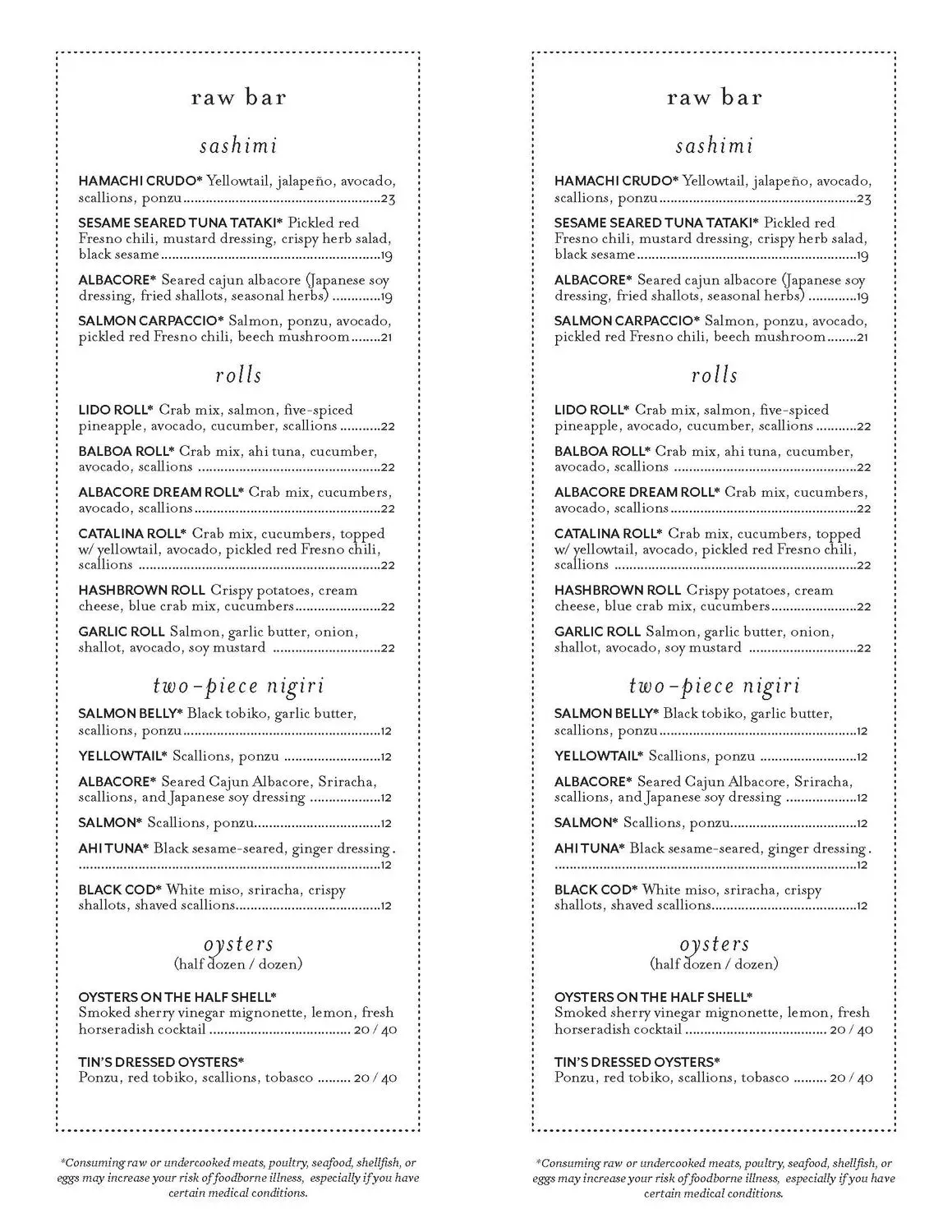 Menu 4