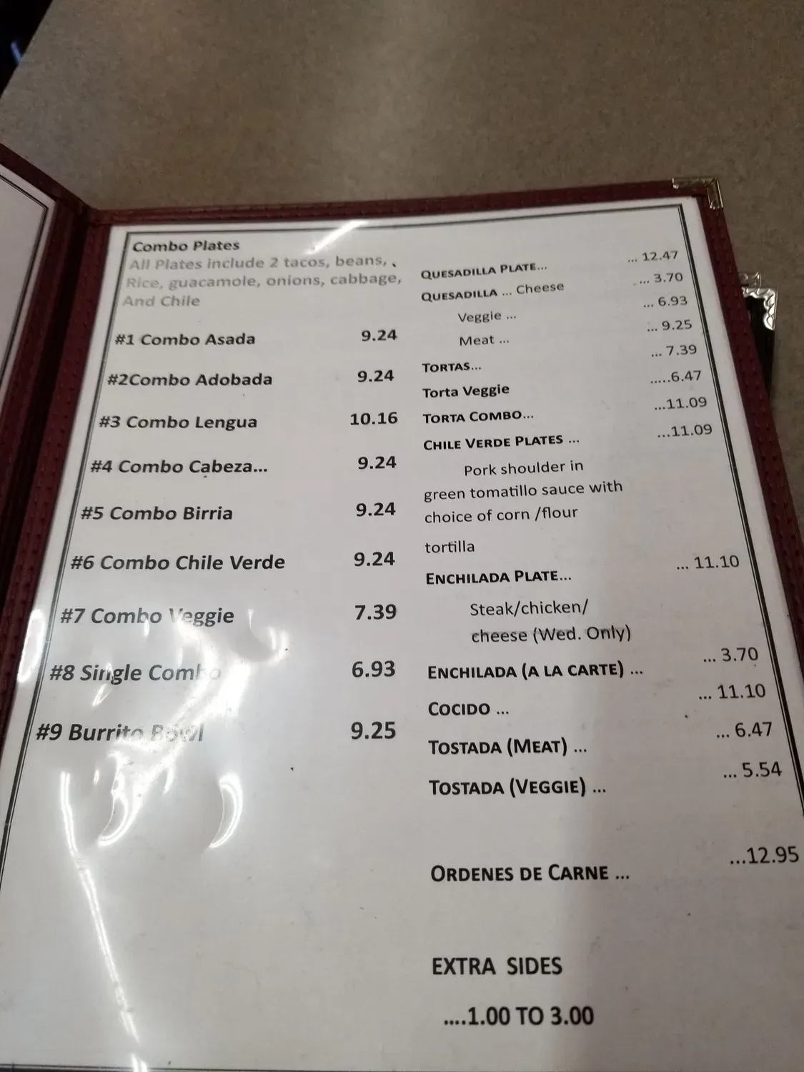 Menu 6