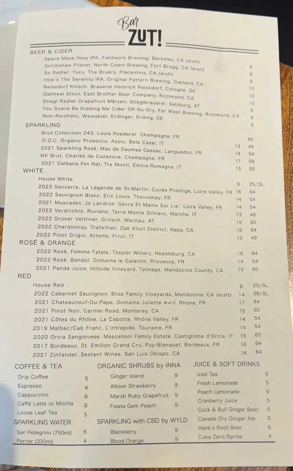 Menu 4