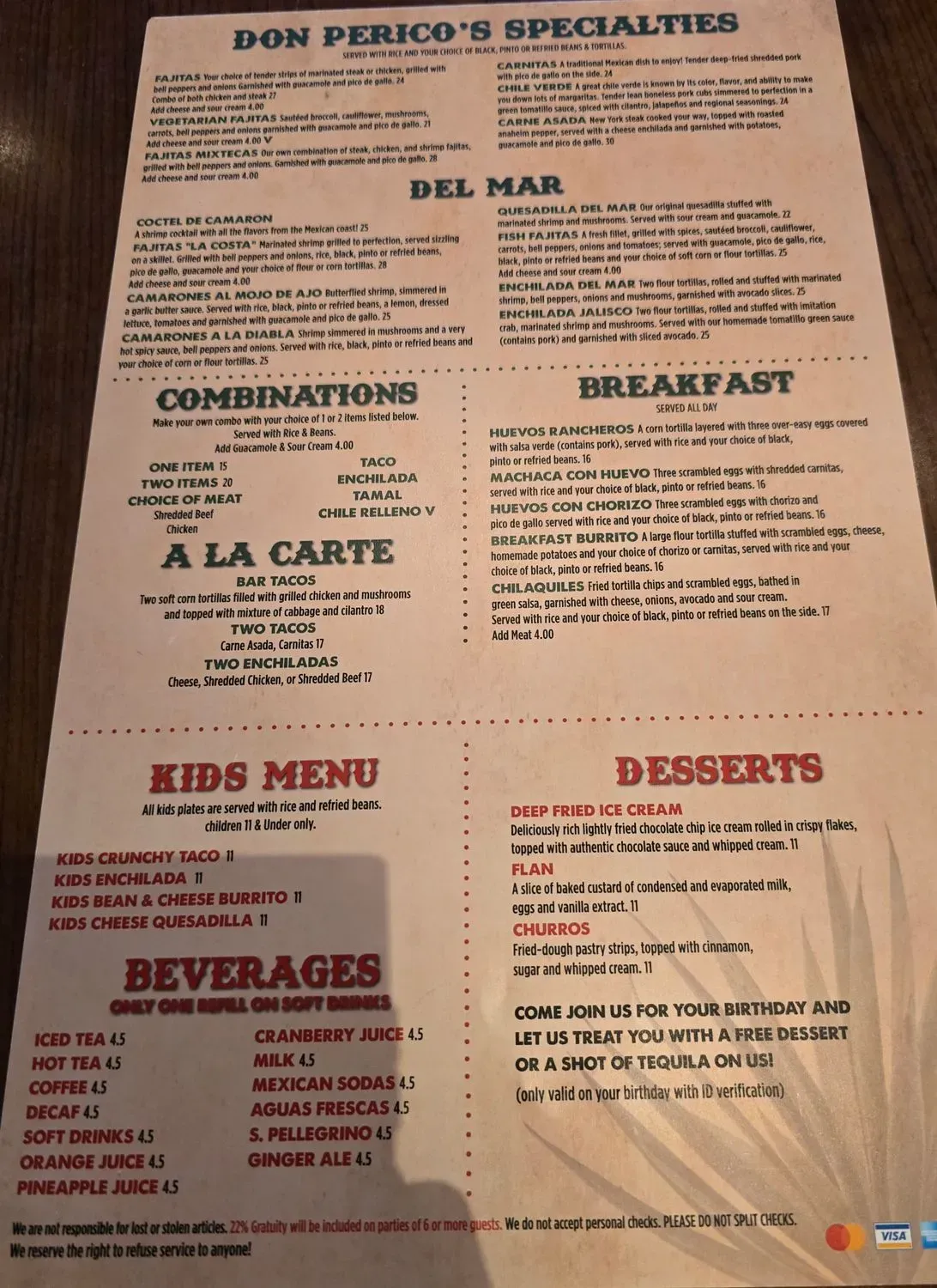 Menu 4