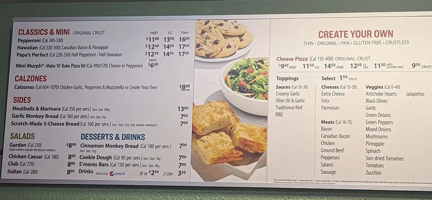 Menu 6