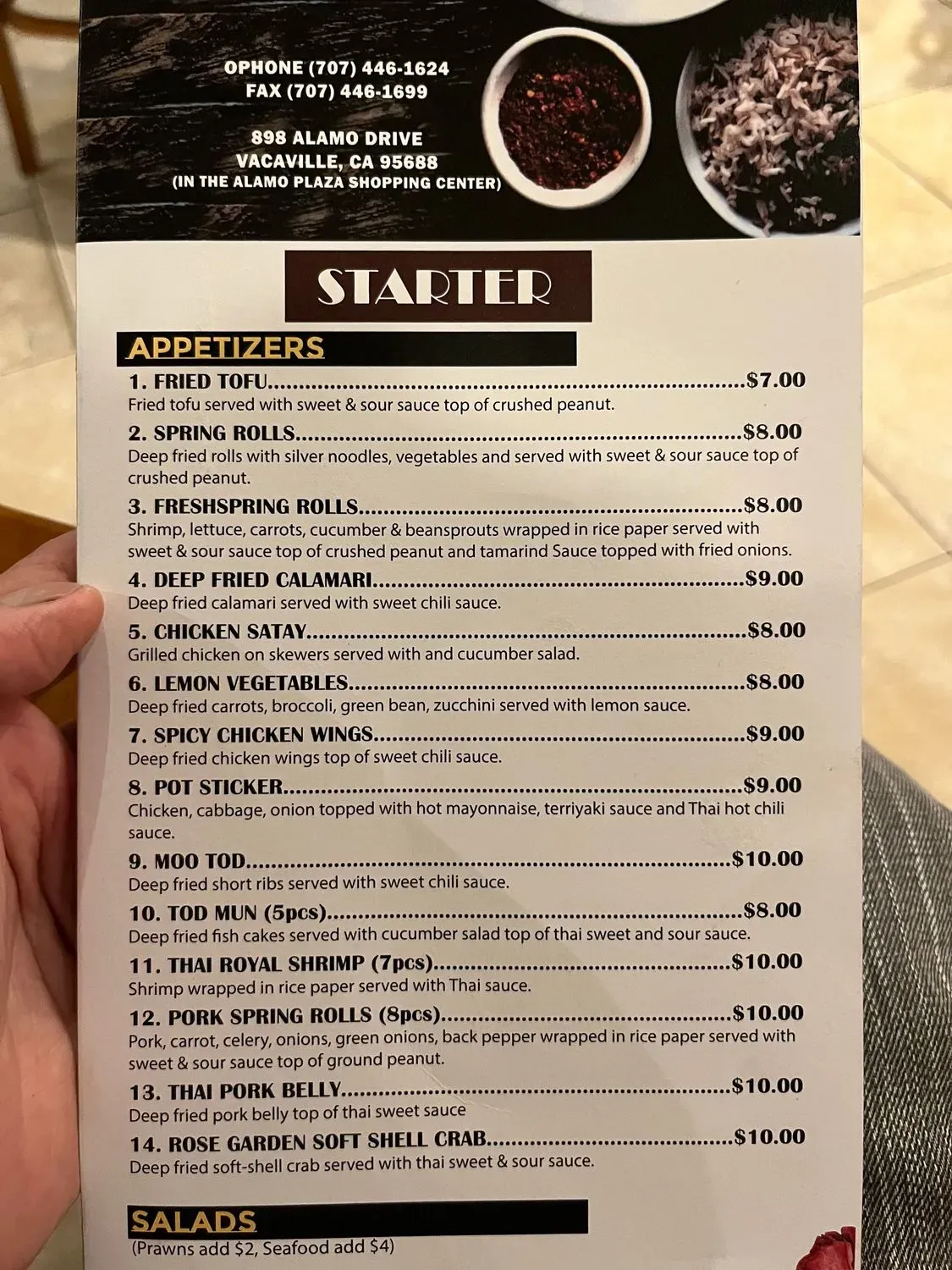 Menu 3