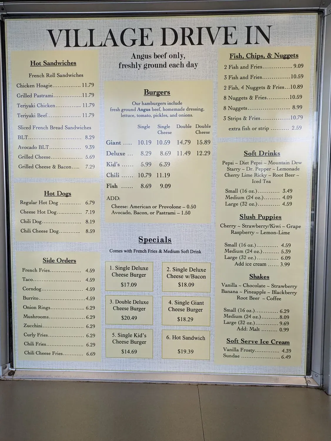 Menu 3