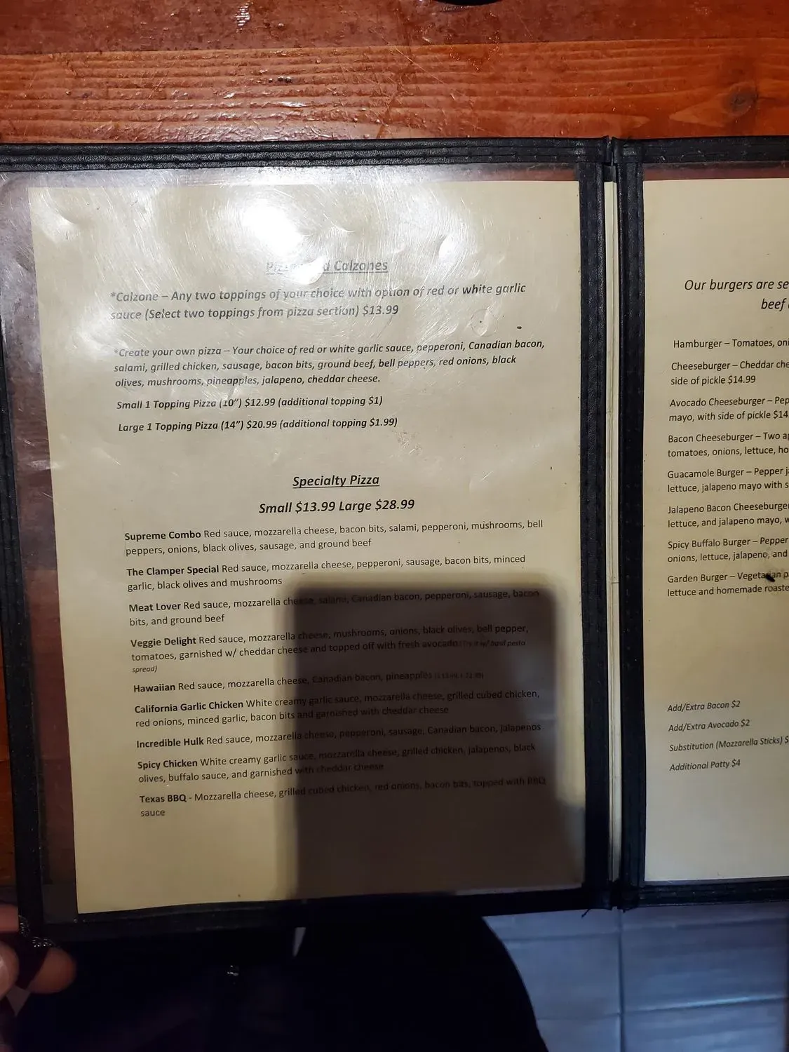 Two Rivers Cafe Menu - Updated November 2025