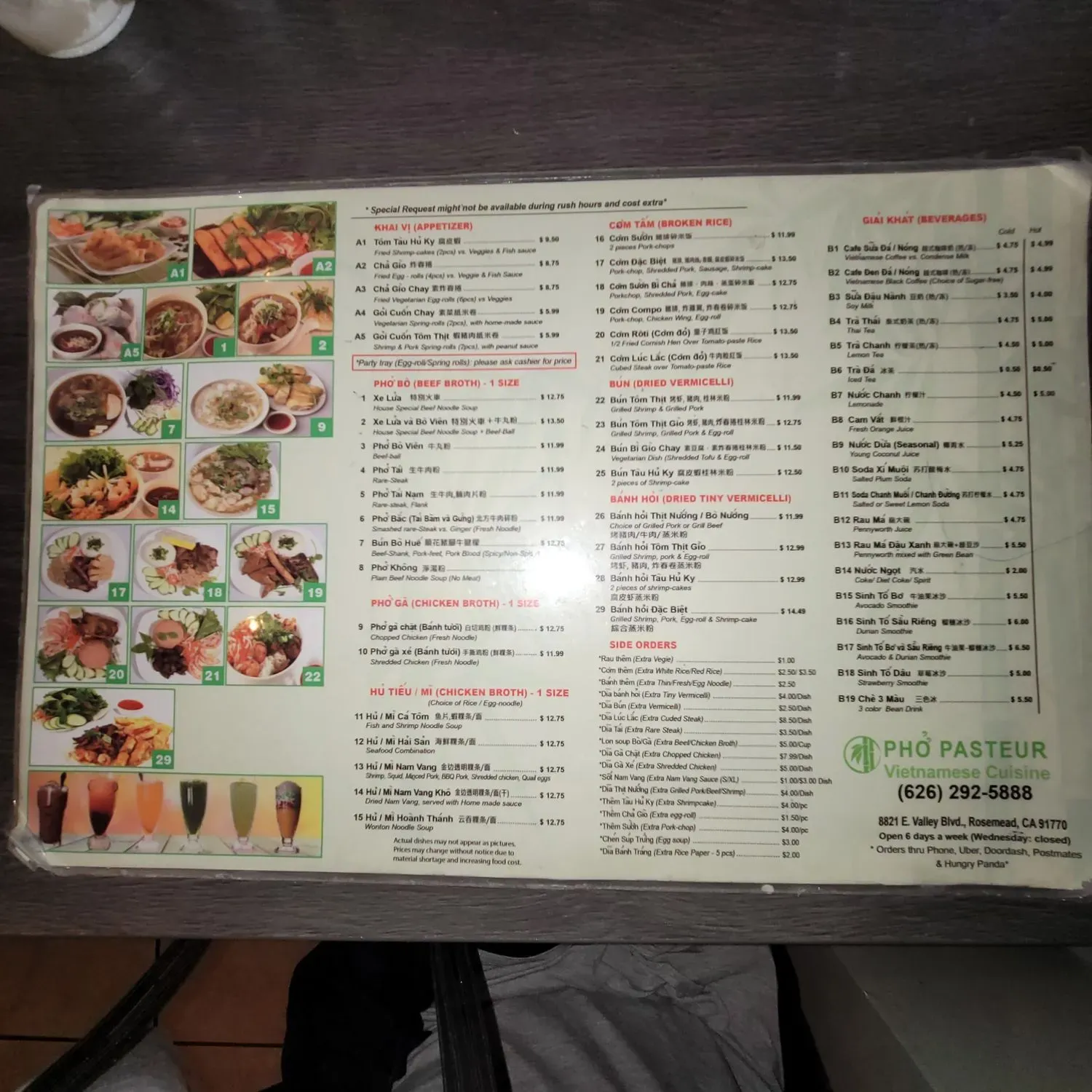 Menu 6