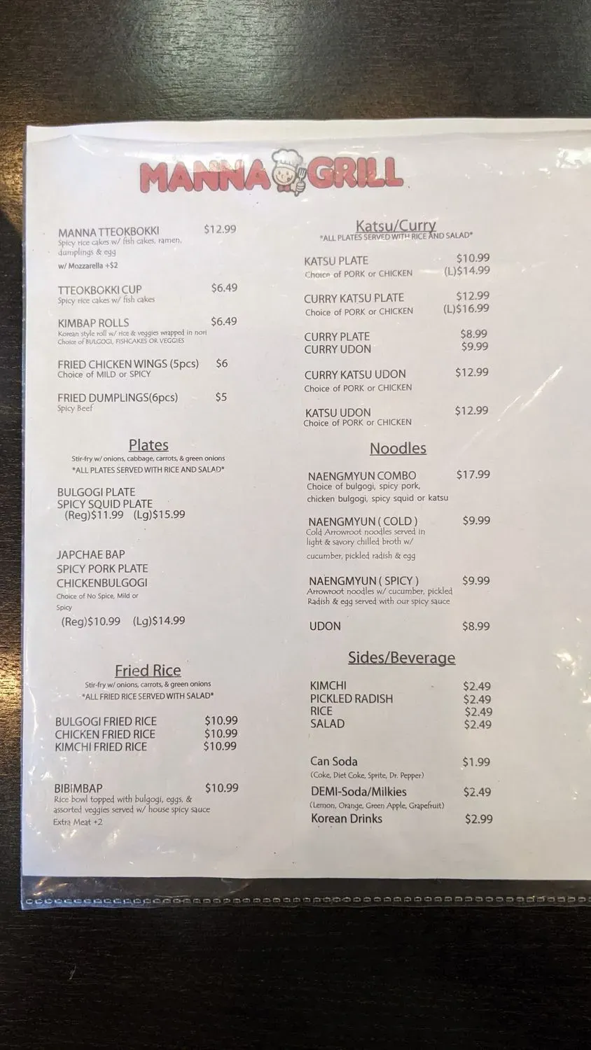 Menu 6