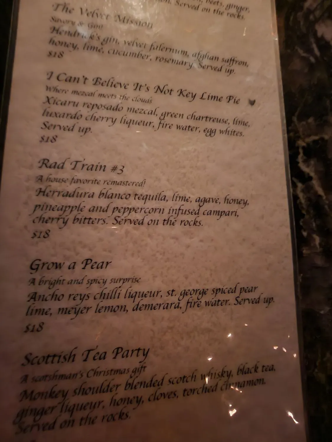 Menu 6