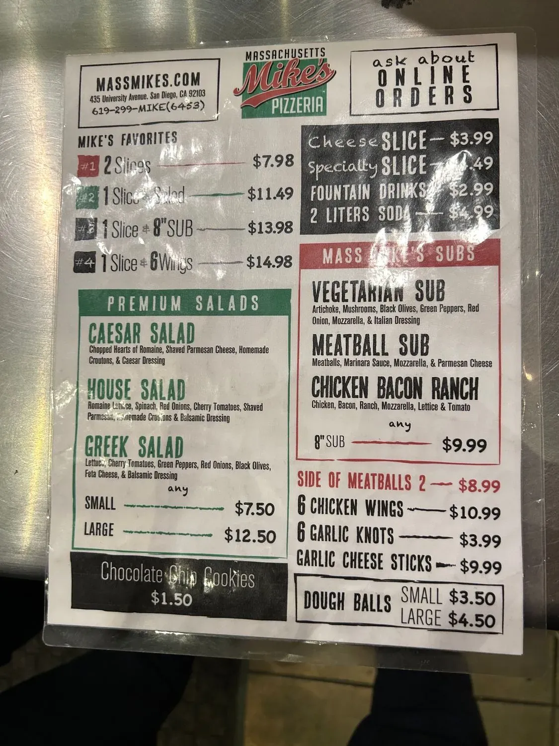 Menu 4