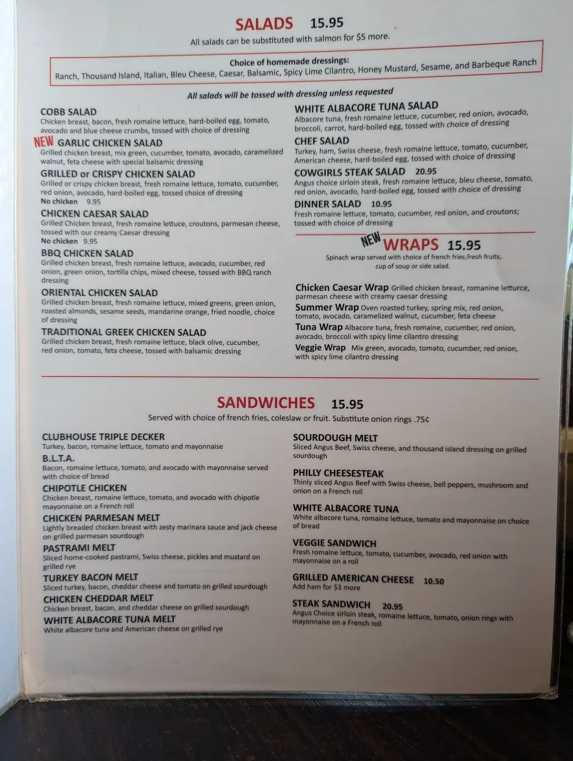 Menu 4