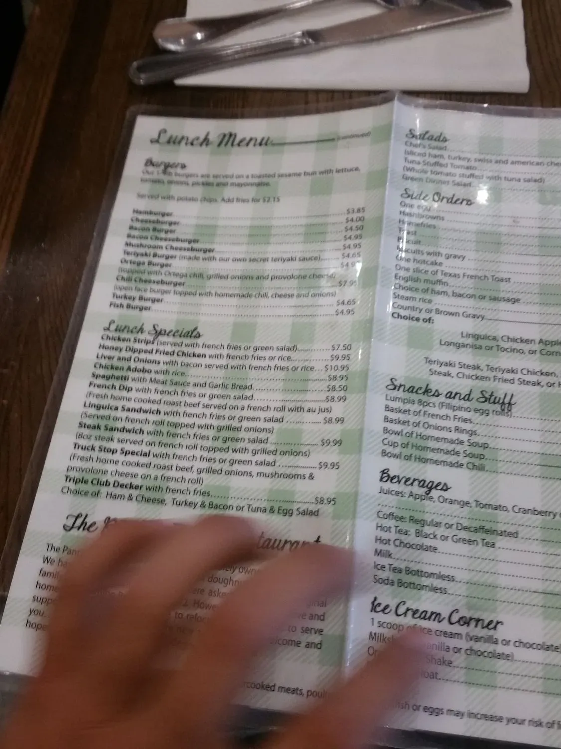 Menu 6