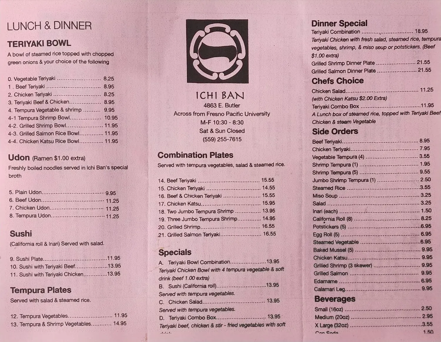 Menu 3