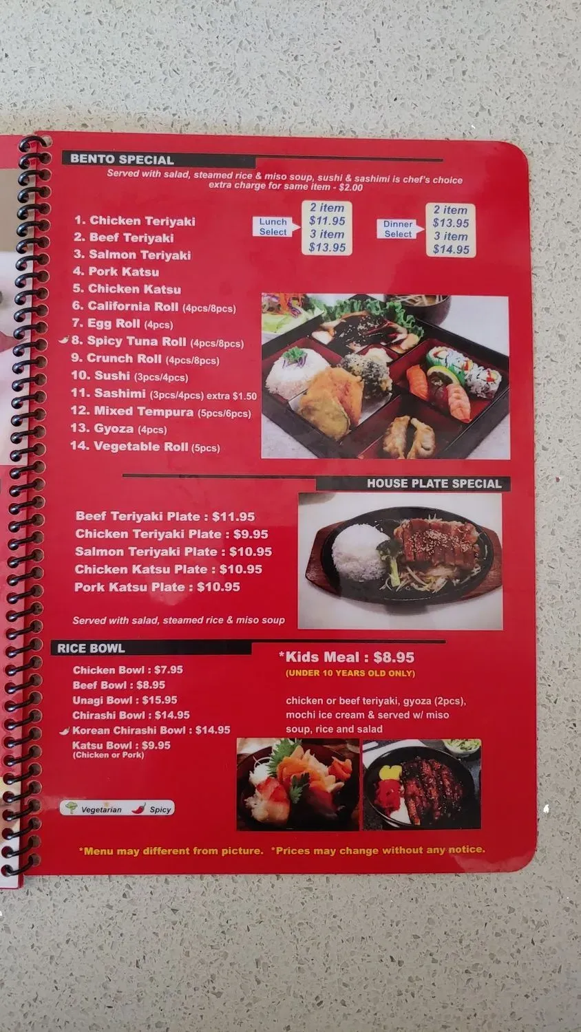 Menu 4