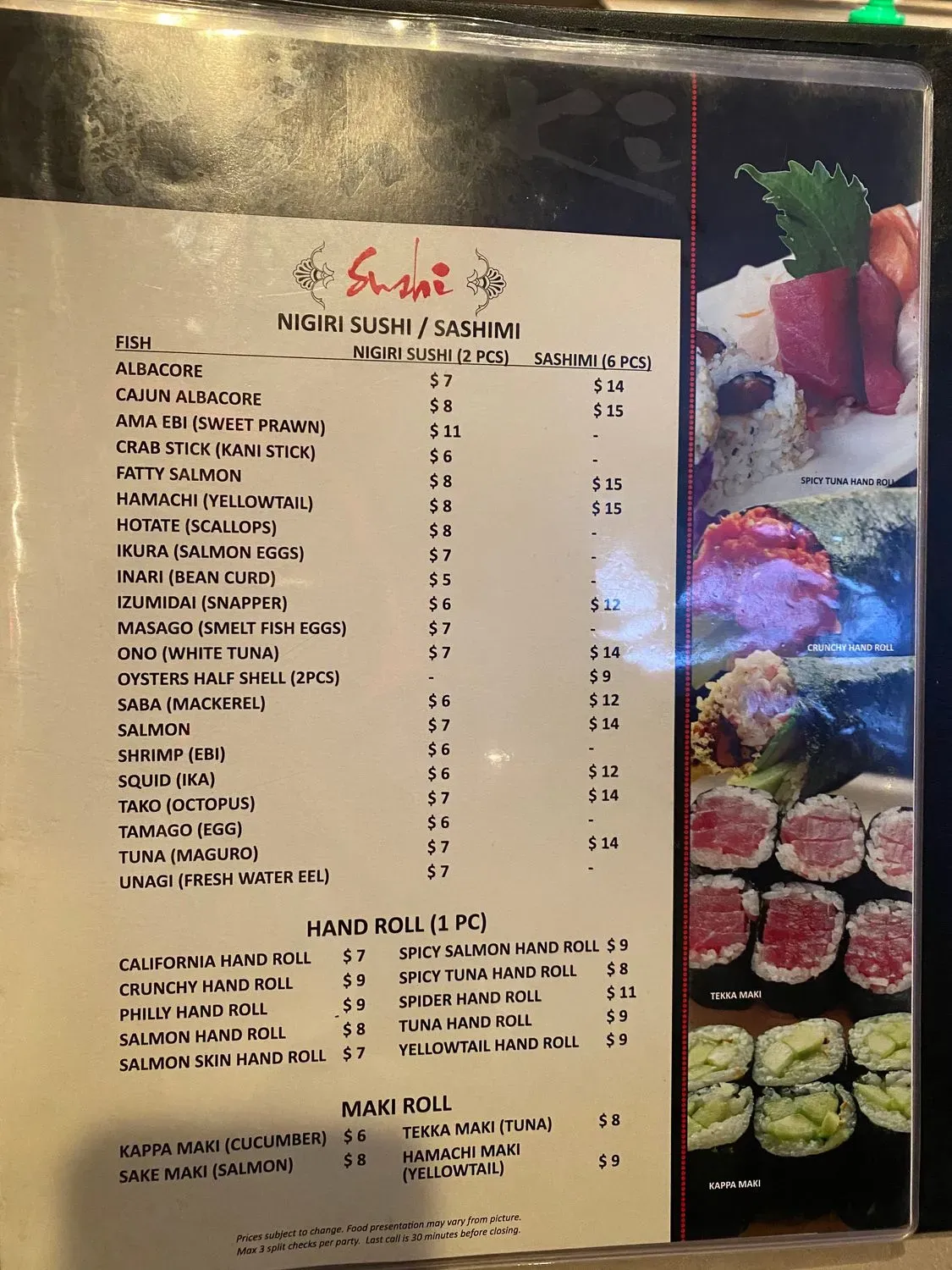 Menu 3