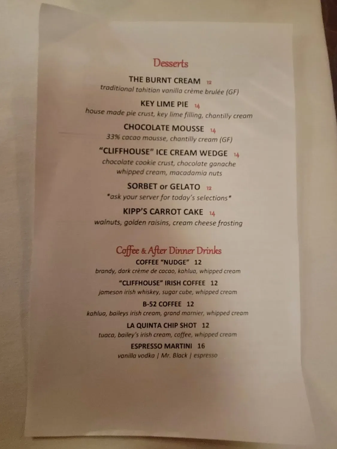 Menu 4