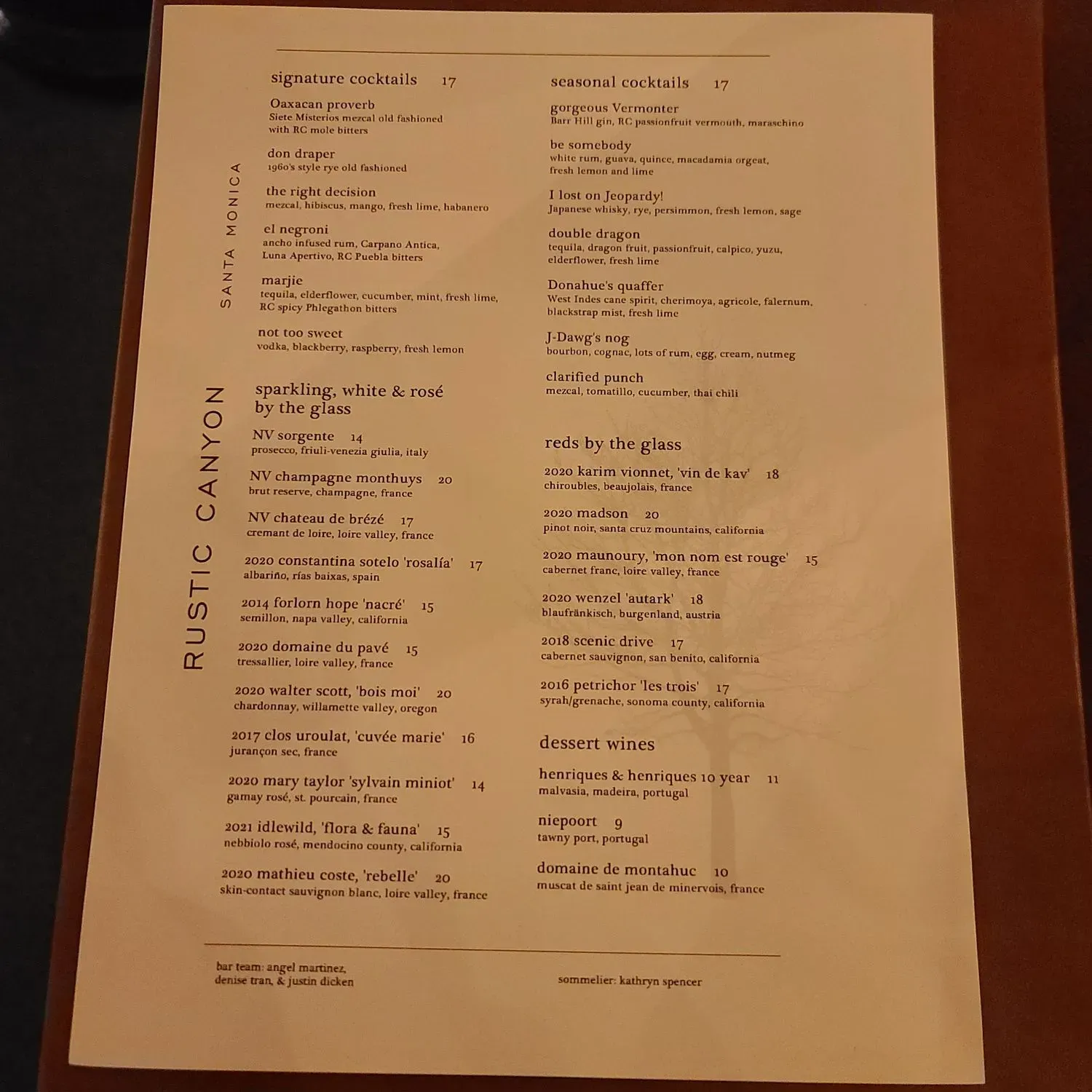 Menu 3