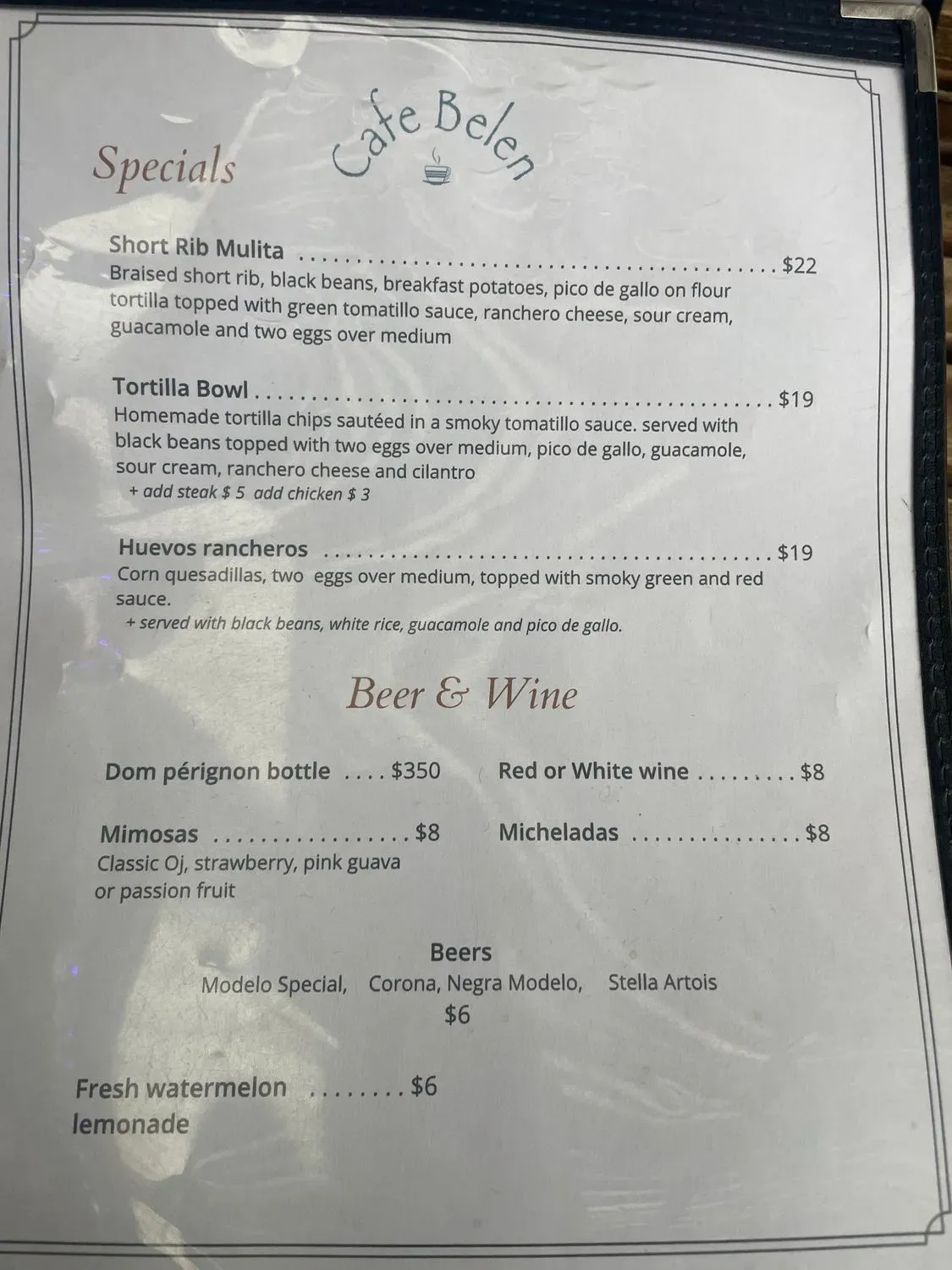 Menu 3