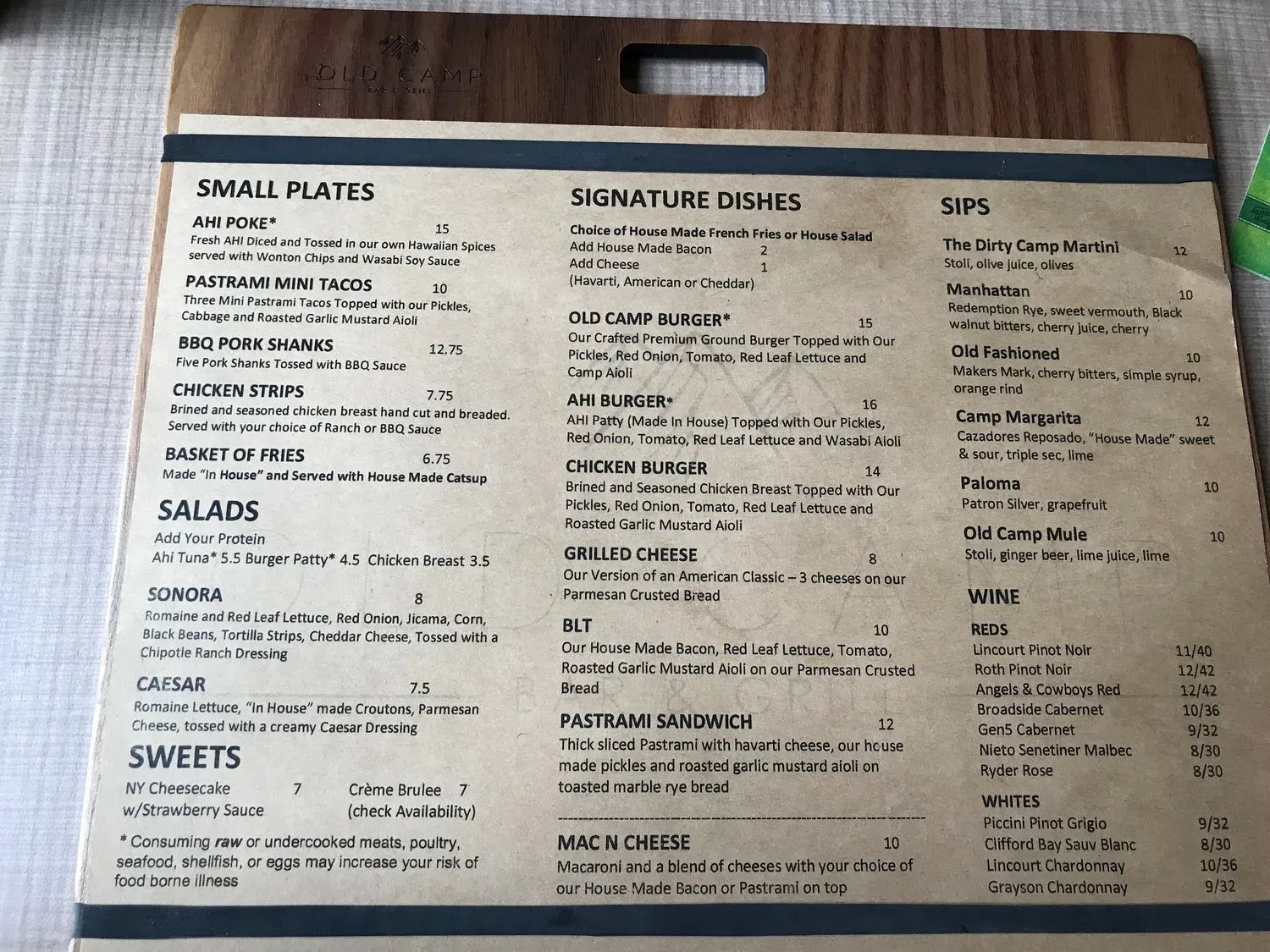 Menu 3