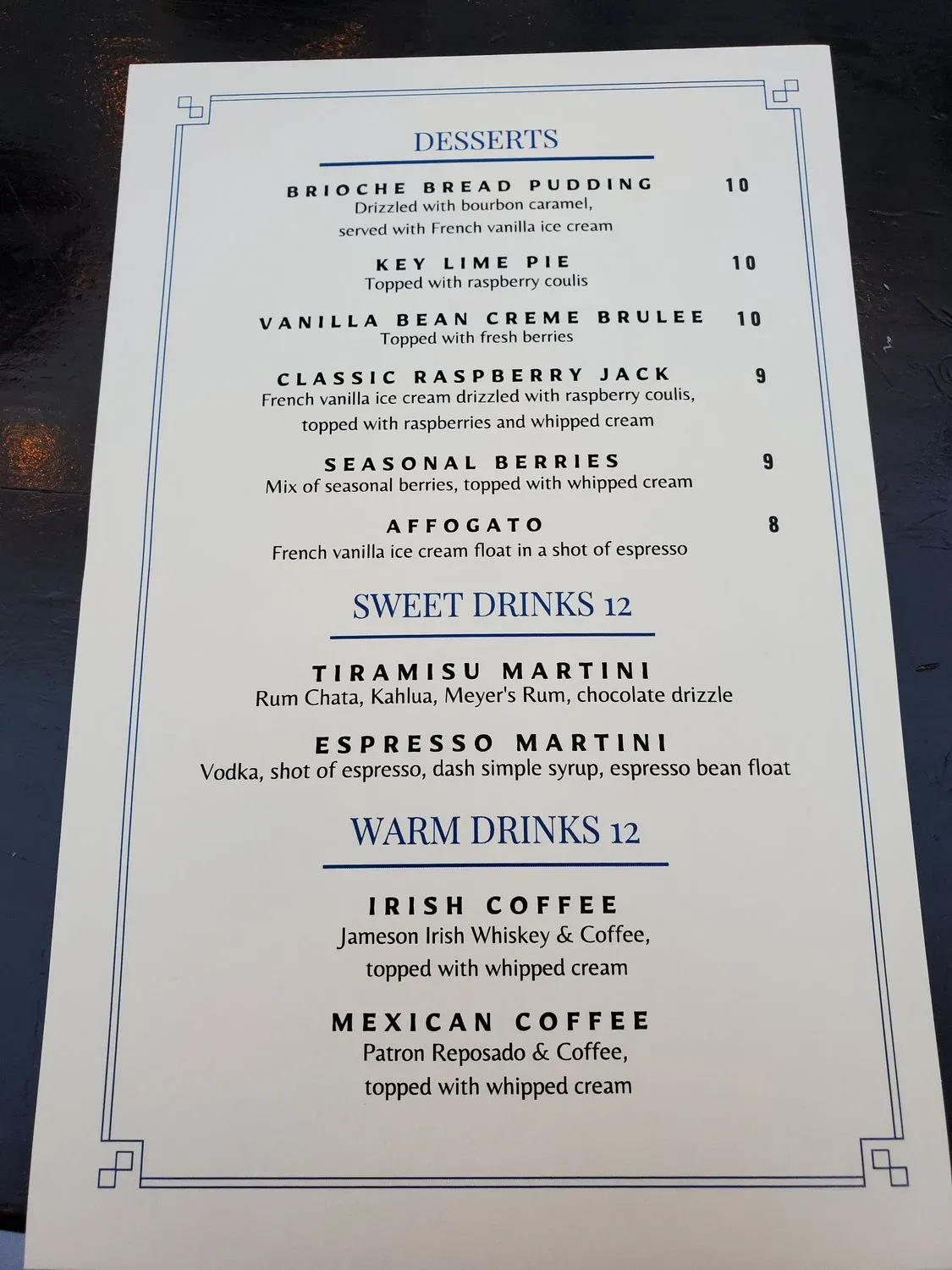 Menu 6