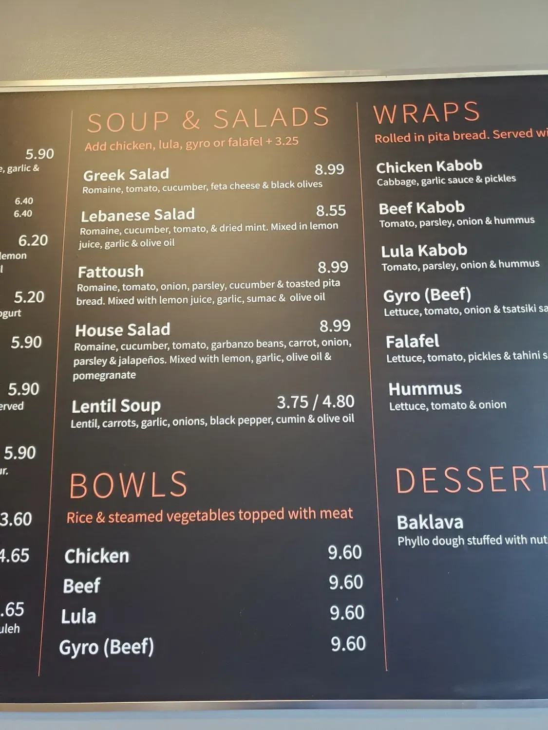 Menu 3