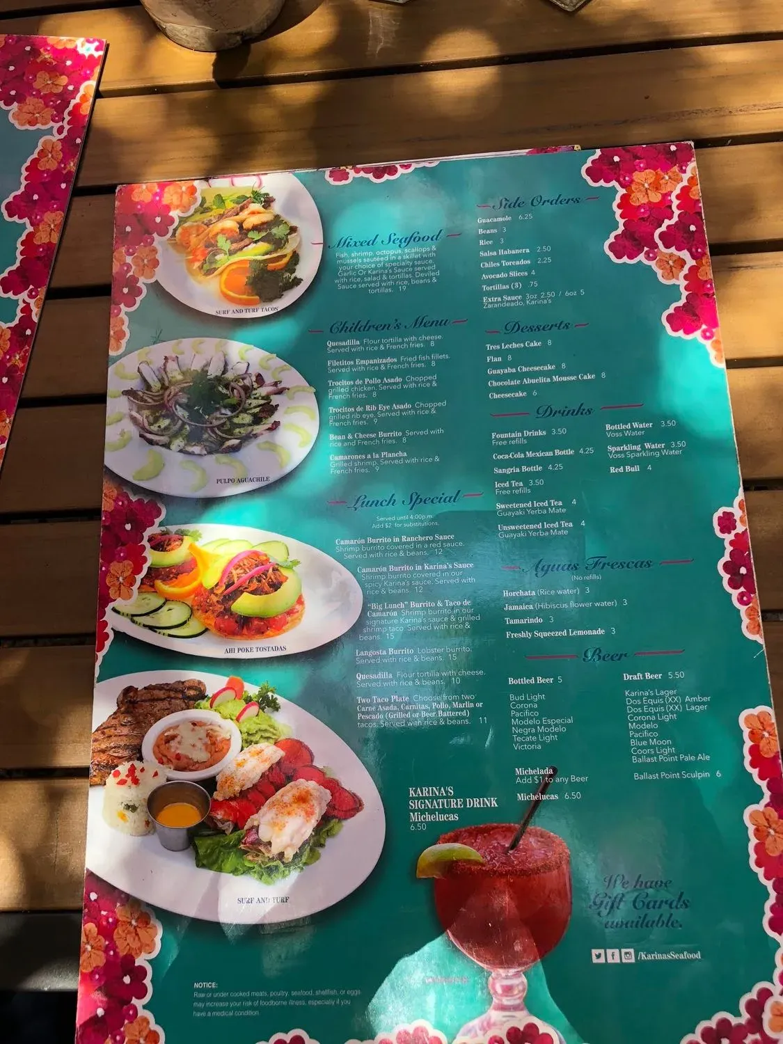 Menu 3