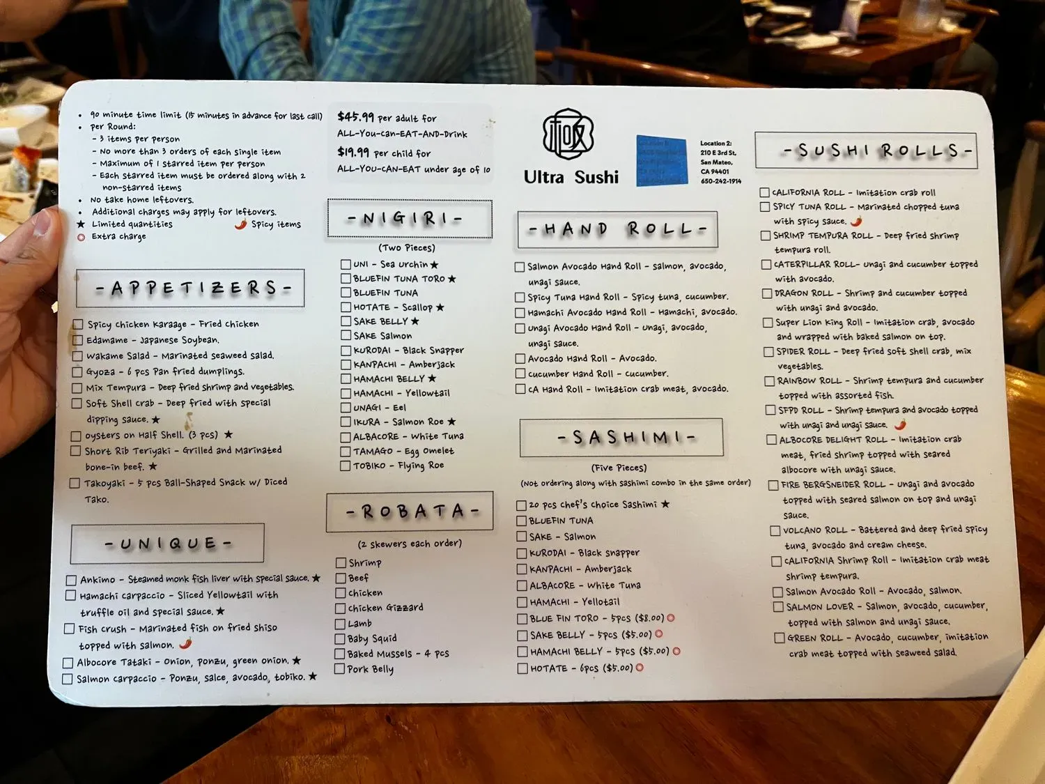 Menu 3