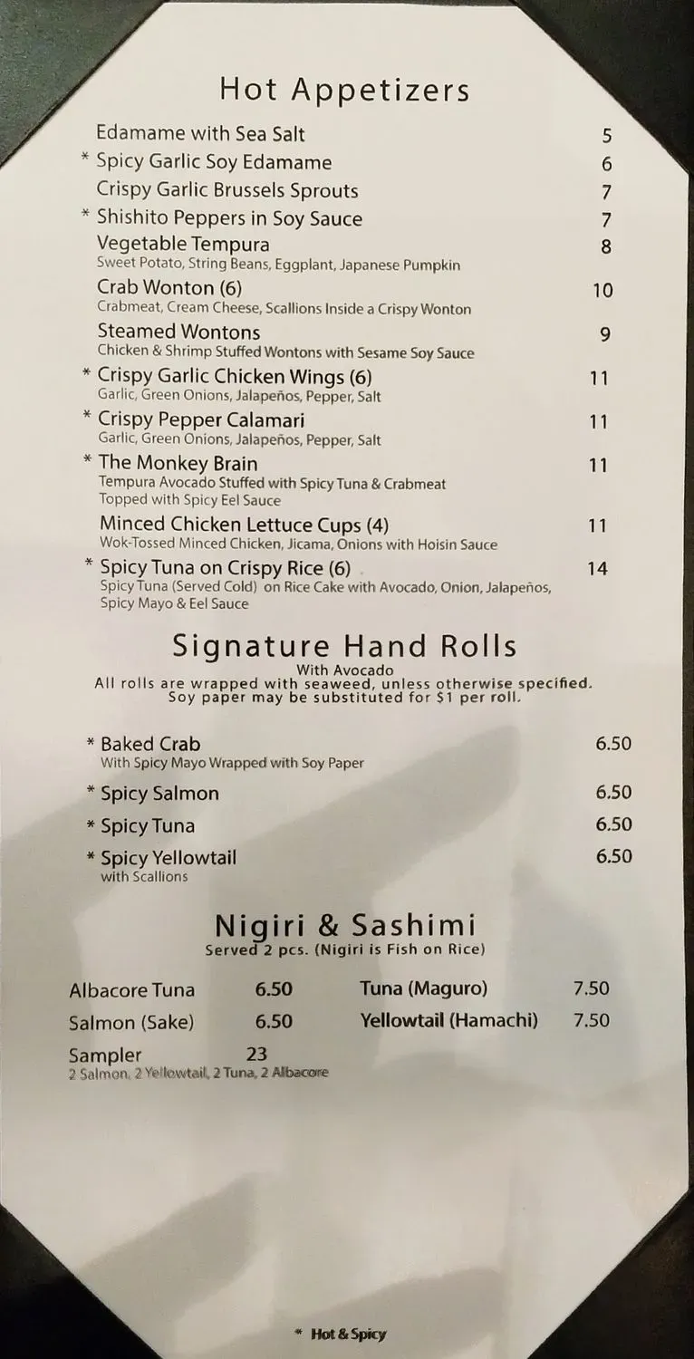 Menu 6