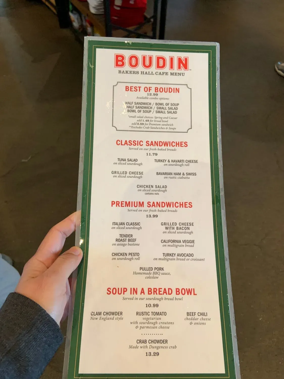 Menu 3