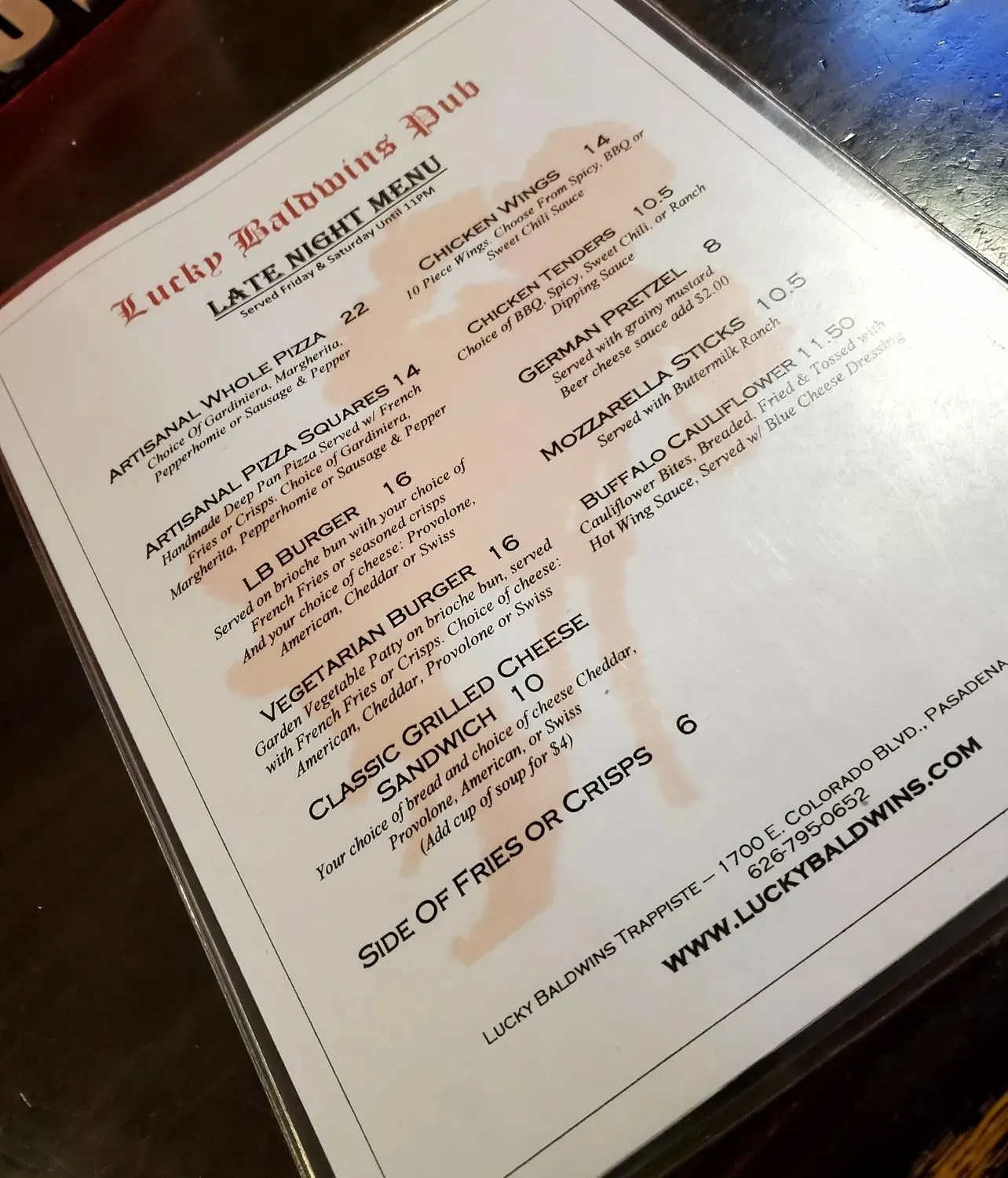 Menu 4