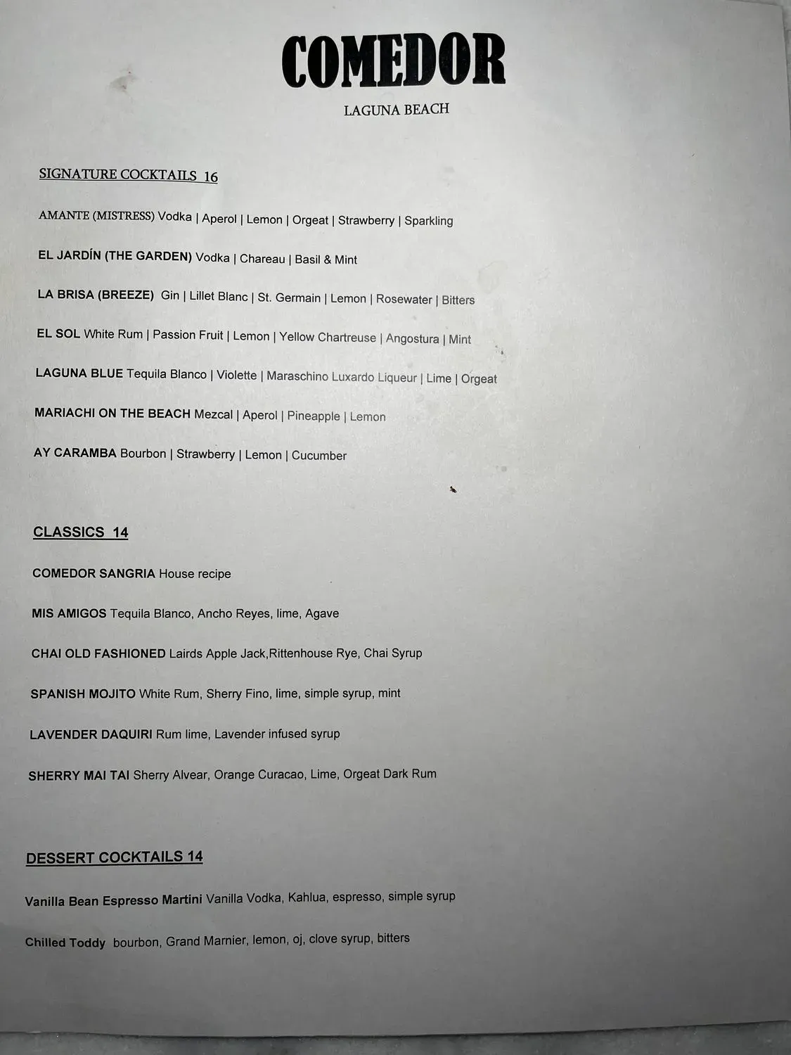 Menu 4