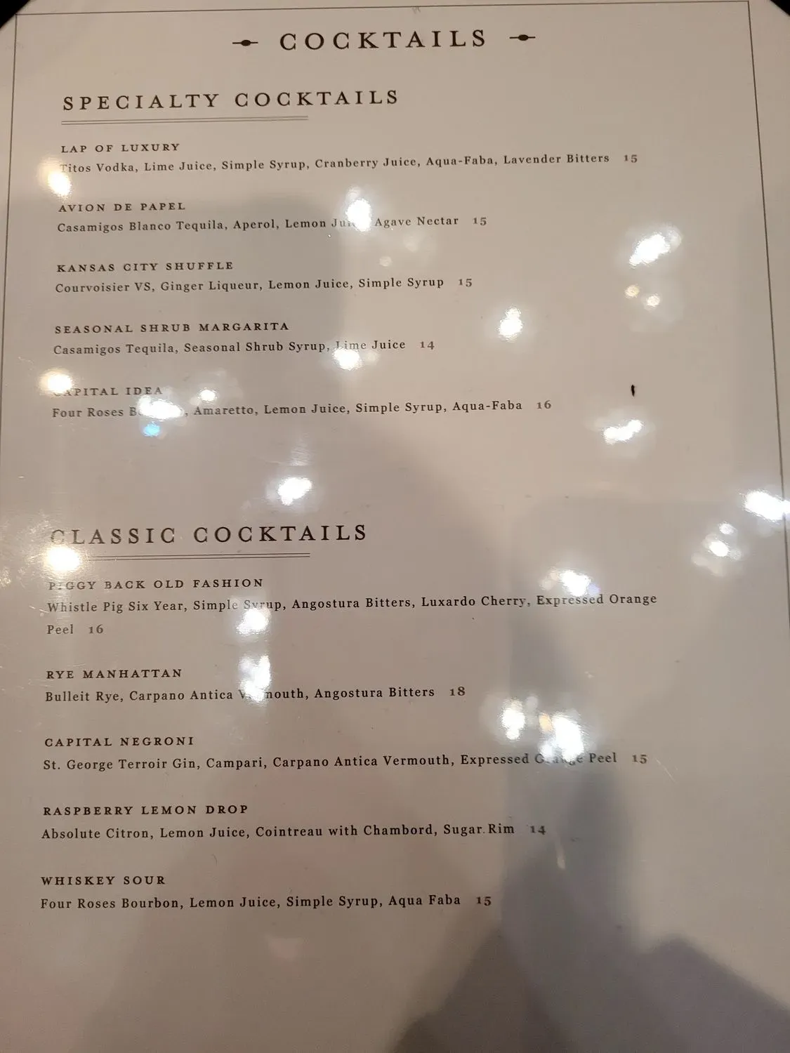 Menu 6