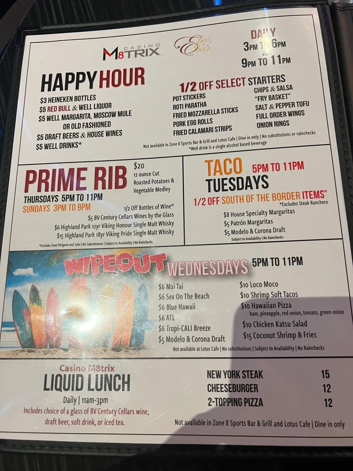 Menu 3