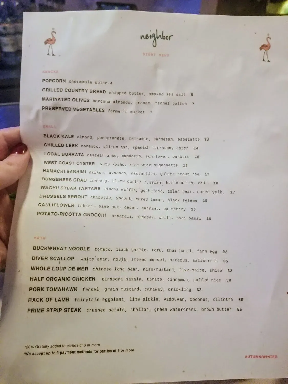 Menu 4