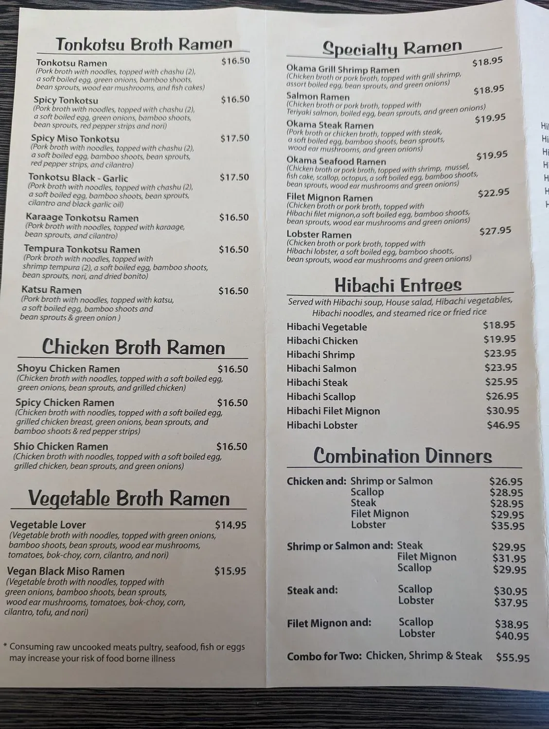 Menu 4