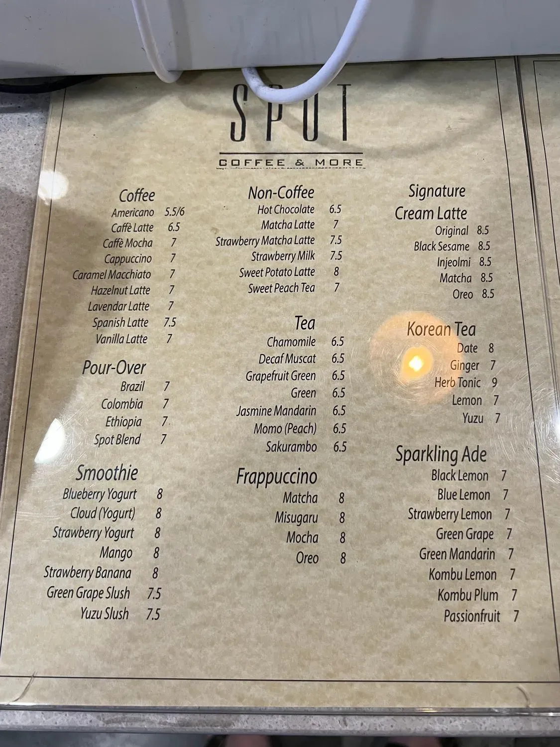 Menu 3