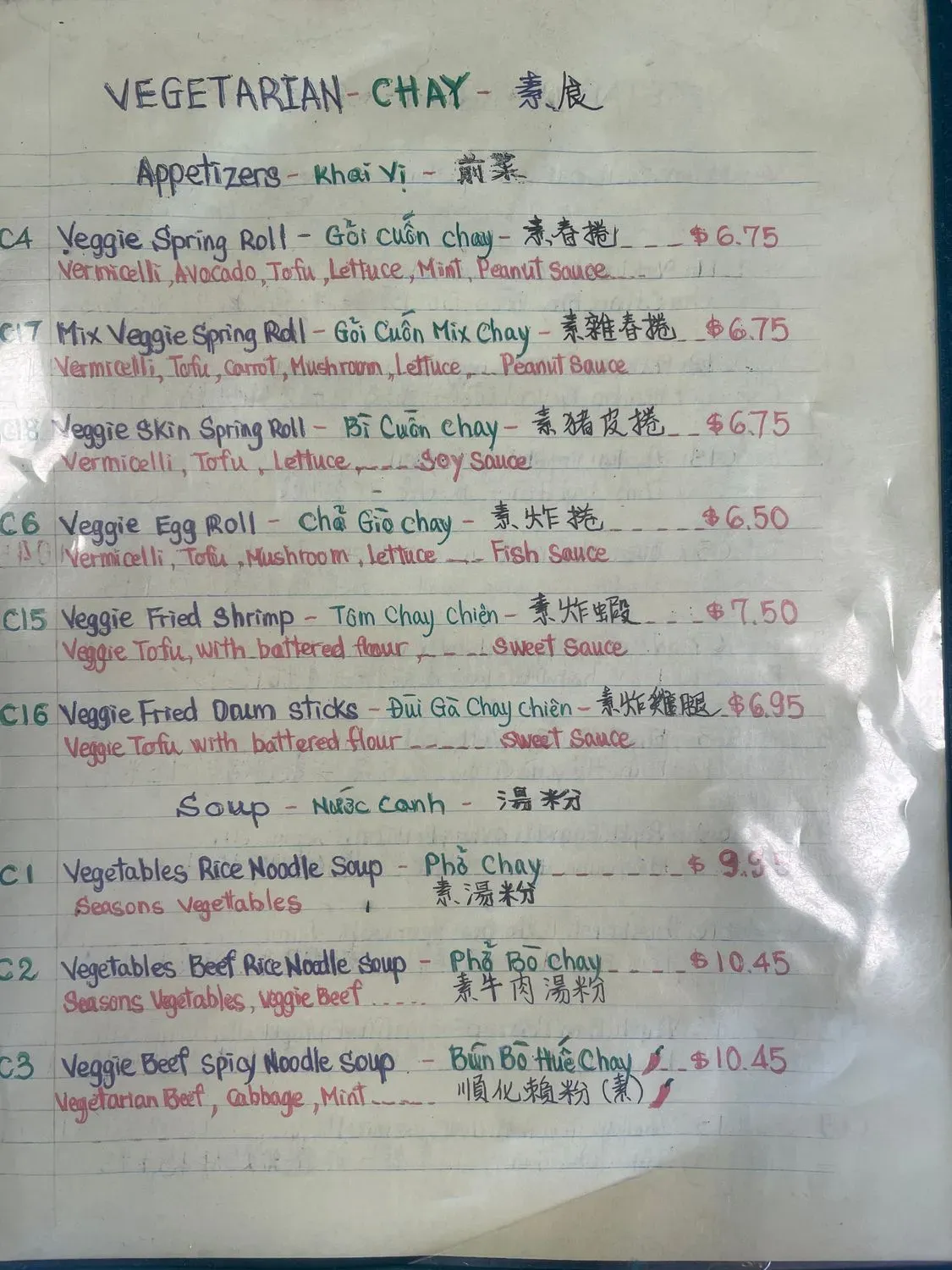 Menu 4