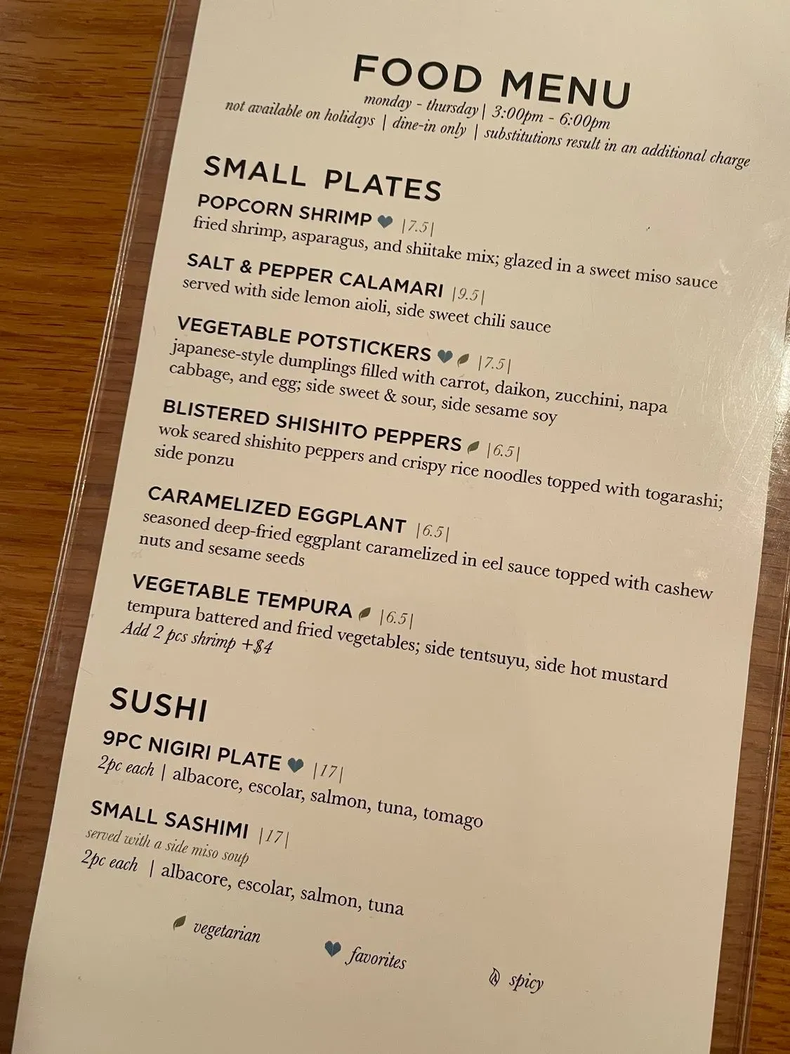 Menu 3