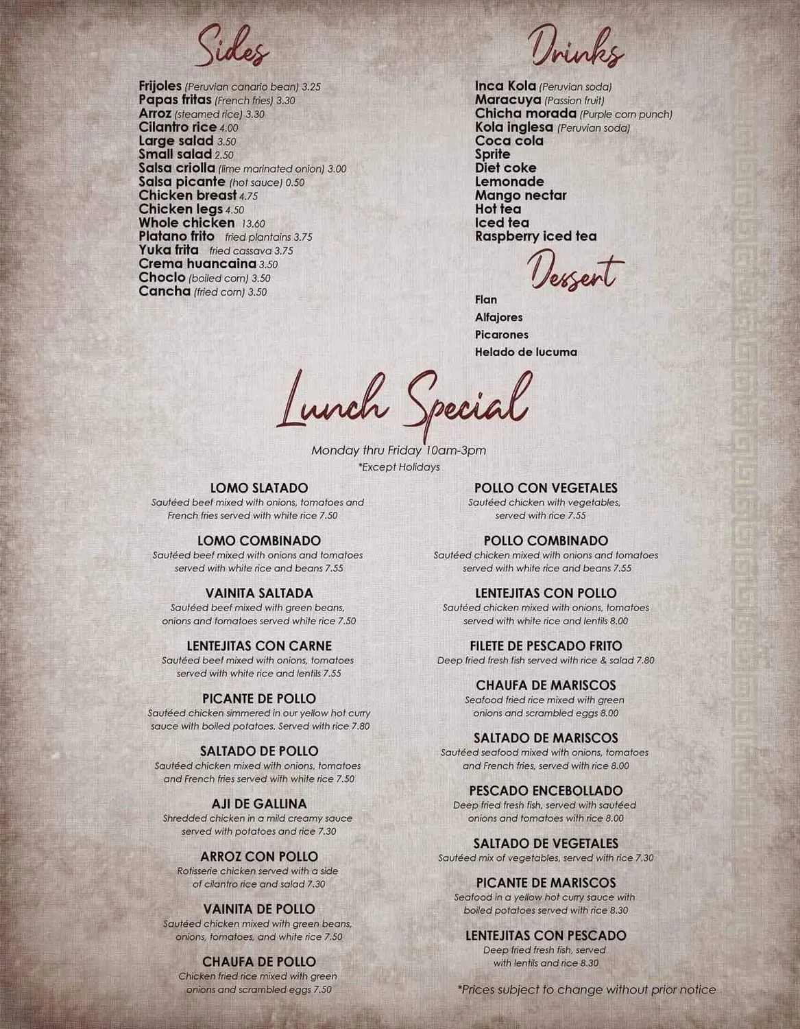 Menu 4