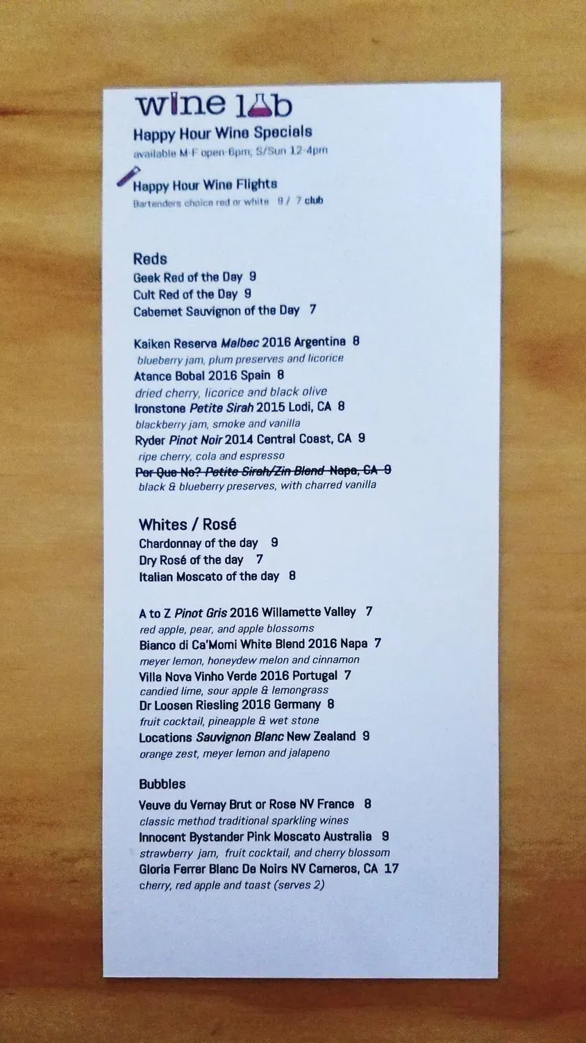 Menu 4