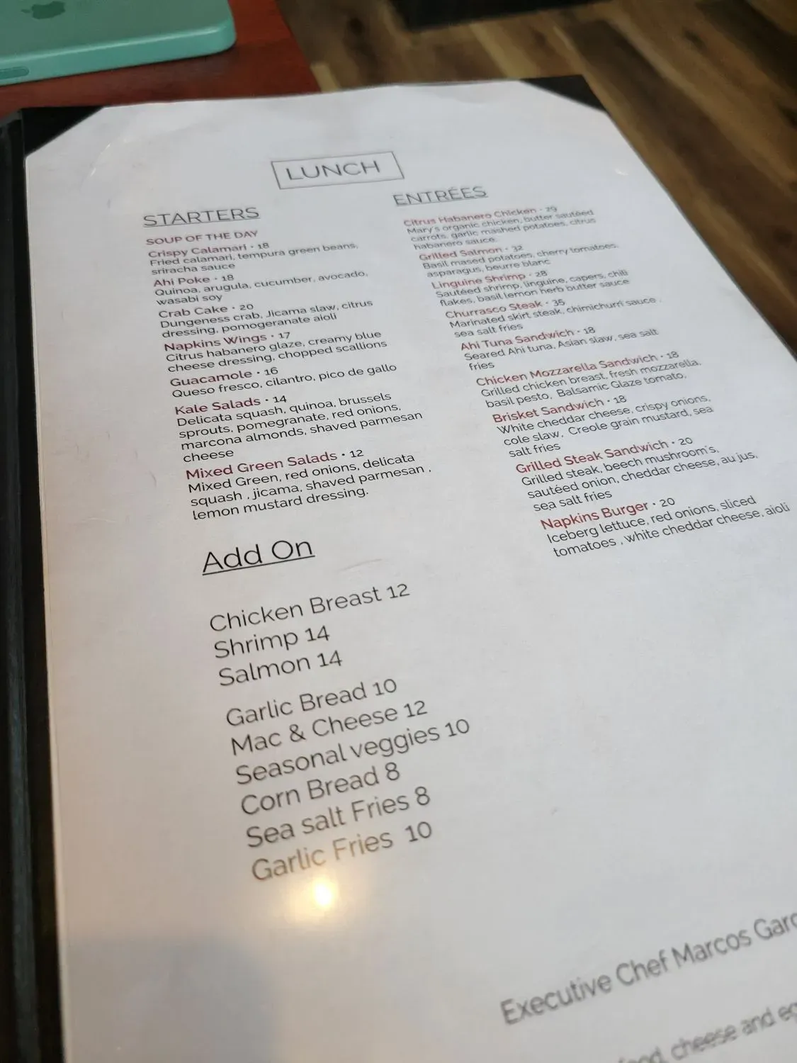 Menu 3