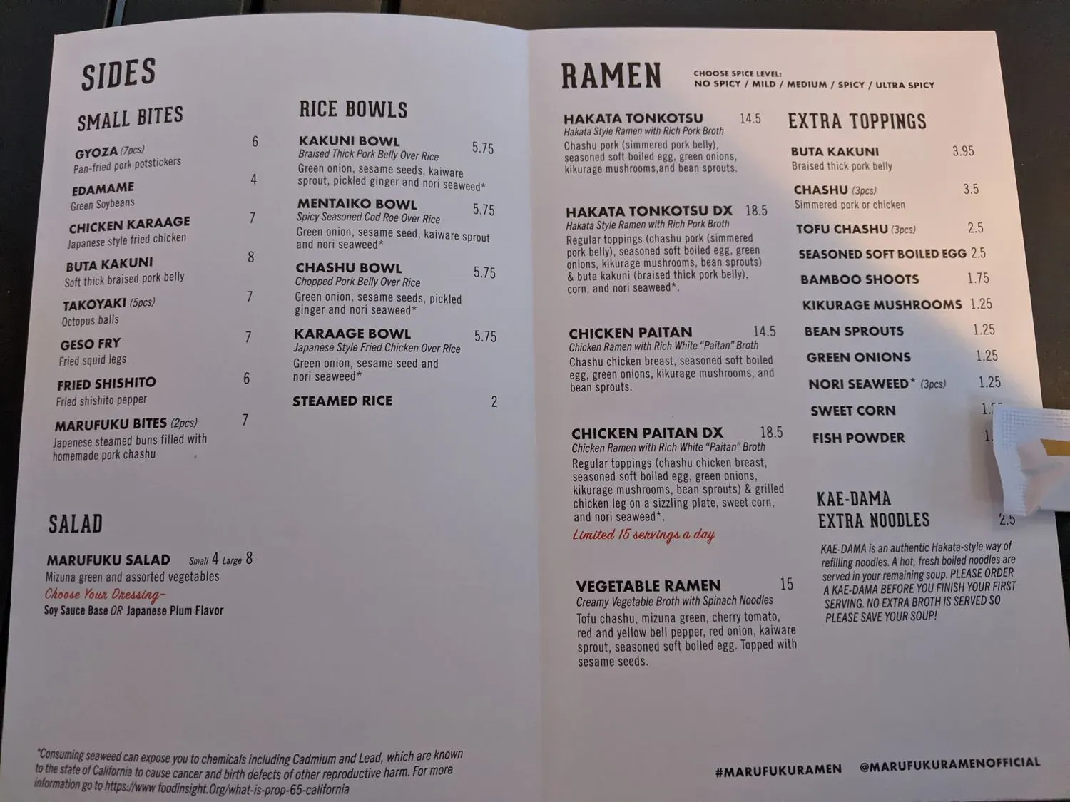 Menu 4